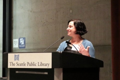 Laurie Frankel, author of This Is How It Always Is , winner for Fiction.