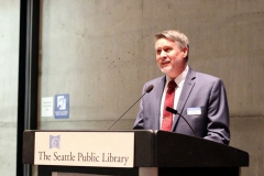 Tom Fay of Director of Library Programs and Services at The Seattle Public Library
